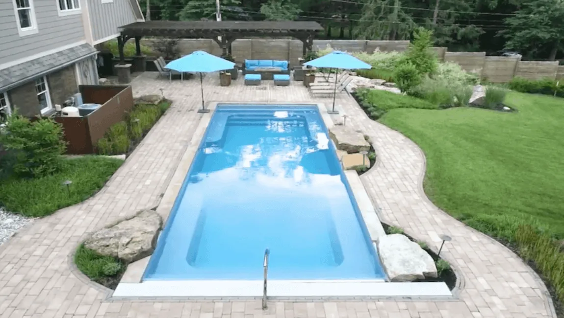 Thursday Pools Spirit fiberglass pool